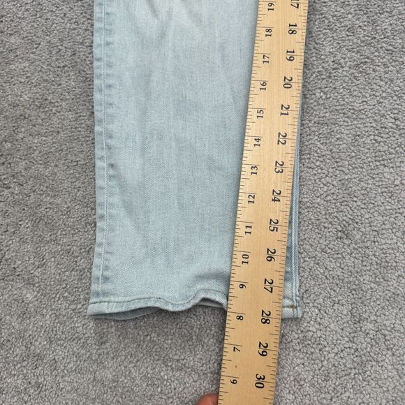 Madewell The Perfect Vintage Straight Leg Denim Jeans Womens 30 Light Wash Hemp - Picture 13 of 15